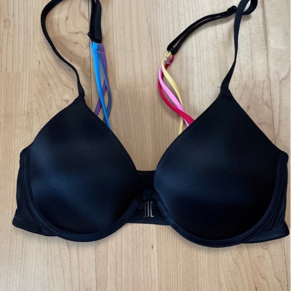 Pink bra